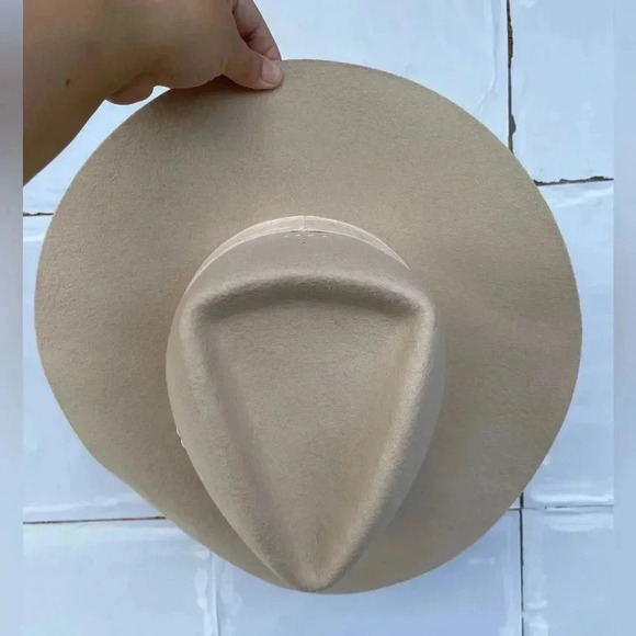 COPY - Lack Of Color Anthropologie Benson Creme/Neutral Tri Hat small main image 10